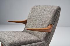 Fredrik Kayser Easy Chair by Fredrik A Kayser for Vatne Norway 1960s - 1709821