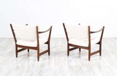 Fredrik Kayser Fredrik Kayser Adolf Relling Kaminstolen African Teak Wool Lounge Chairs - 2335980