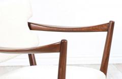 Fredrik Kayser Fredrik Kayser Adolf Relling Kaminstolen African Teak Wool Lounge Chairs - 2336000
