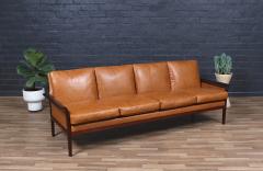 Fredrik Kayser Fredrik Kayser Model 934 Rosewood Leather Sofa - 3922171