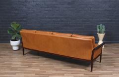 Fredrik Kayser Fredrik Kayser Model 934 Rosewood Leather Sofa - 3922193