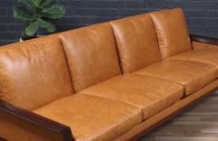 Fredrik Kayser Fredrik Kayser Model 934 Rosewood Leather Sofa - 3922194