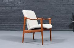 Fredrik Kayser Fredrik Kayser Sculpted Teak Armchair for Vatne Mobelfabrikk - 4793534