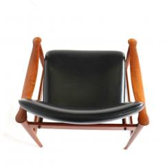 Fredrik Kayser Fredrik Kayser Teak Lounge Chair Model 711 - 3155303