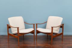 Fredrik Kayser Original Vintage Fredrik A Kayser Model 711 Lounge Chairs - 3997308