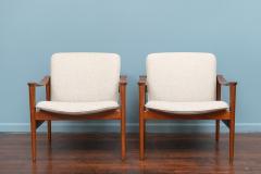 Fredrik Kayser Original Vintage Fredrik A Kayser Model 711 Lounge Chairs - 3997310