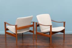 Fredrik Kayser Original Vintage Fredrik A Kayser Model 711 Lounge Chairs - 3997321