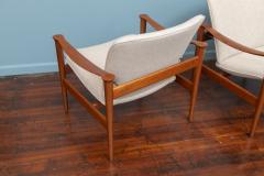 Fredrik Kayser Original Vintage Fredrik A Kayser Model 711 Lounge Chairs - 3997323