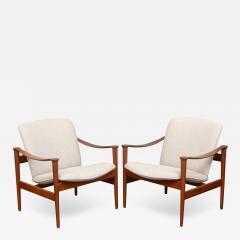 Fredrik Kayser Original Vintage Fredrik A Kayser Model 711 Lounge Chairs - 4000443