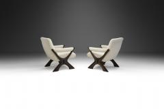 Fredrik Schriever Abeln Rare Fredrik Schriever Abeln Pair of Condor Armchairs Sweden 1960s - 3505877