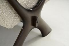 Fredrik Schriever Abeln Rare Fredrik Schriever Abeln Pair of Condor Armchairs Sweden 1960s - 4413372