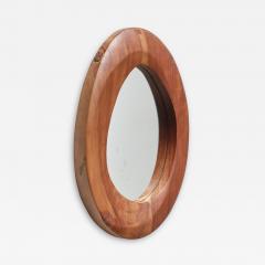 Free Form Wooden Mirror France 1950s - 863401