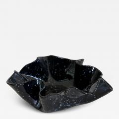 Free form organic shaped Ceramic bowl Made By Aram C Stamped Aram C  - 4127549