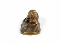 Fremiet Bronze Reclining Dog - 4665772