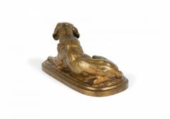 Fremiet Bronze Reclining Dog - 4665775