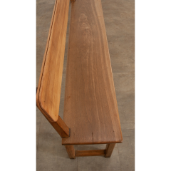 French 10 Long Pine Bench - 3058979