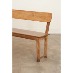 French 10 Long Pine Bench - 3059044