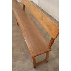 French 10 Long Pine Bench - 3059054