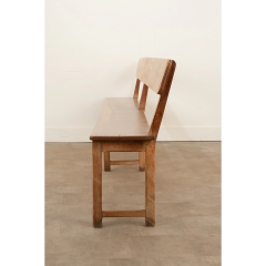 French 10 Long Pine Bench - 3059058