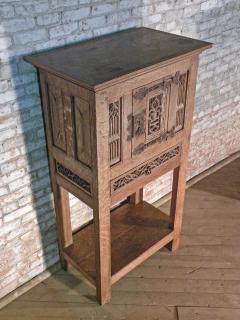 French 16th and 19th Century Gothic Freestanding Oak Cabinet - 1307645