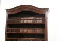 French 1790s Louis XV Style Cherry Vaisselier with Baluster Adorned Shelves - 3416811