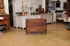 French 1790s Louis XVI Period Cherry Three Drawer Commode with Fluted Side Posts - 3491466
