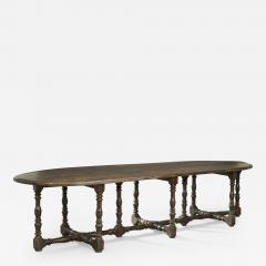 French 17th Century Baroque Oak Dining Table - 2615996