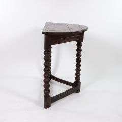 French 17th Century Oak Credence Table Circa 1680 - 2987536