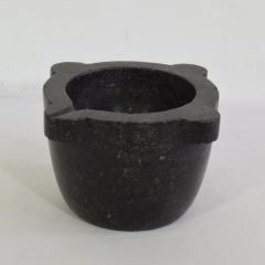 French 18th 19th Century Black Marble Mortar - 4115681