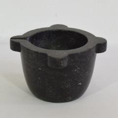 French 18th 19th Century Black Marble Mortar - 4115684