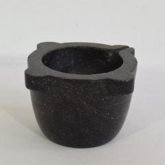French 18th 19th Century Black Marble Mortar - 4115756
