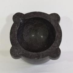 French 18th 19th Century Black Marble Mortar - 4115766