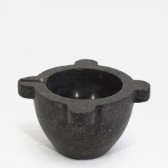 French 18th 19th Century Black Marble Mortar - 4214244