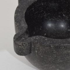 French 18th 19th Century Black Marble Mortar - 4116310