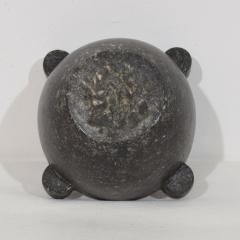 French 18th 19th Century Black Marble Mortar - 4116328