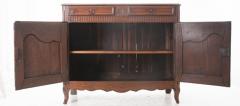 French 18th Century Carved Oak Buffet - 1306042
