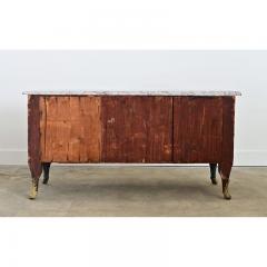French 18th Century Commode with Original Paint and Marble Top - 4589840