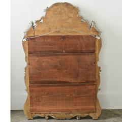 French 18th Century Gilt Painted Trumeau Mirror - 4215641