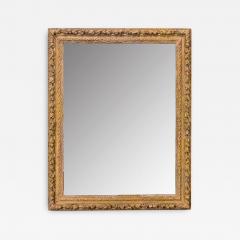 French 18th Century Hand Carved Frame with New Mirror Plate - 4604708