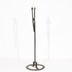 French 18th Century Hand Forged Iron Candleholder - 4113864