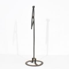 French 18th Century Hand Forged Iron Candleholder - 4113970