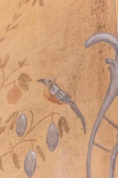 French 18th Century Hand Painted Pastoral Panels with Fruit Vases and Birds - 3608592