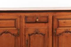 French 18th Century Louis XV Cherry Enfilade with Single Drawer and Three Doors - 3416885