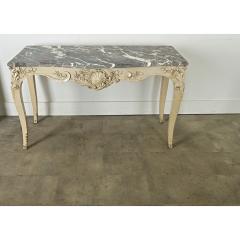 French 18th Century Louis XV Marble Top Console - 3957931