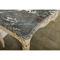 French 18th Century Louis XV Marble Top Console - 3957942