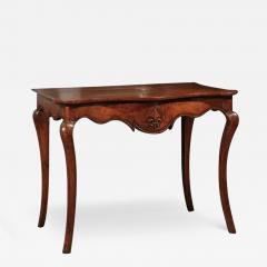French 18th Century Louis XV Period Proven ale Console Table with Fleur de Lys - 3435413