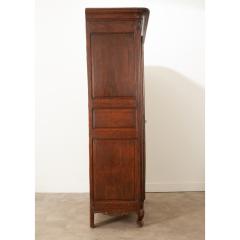 French 18th Century Louis XV Style Solid Oak Armoire - 3286985