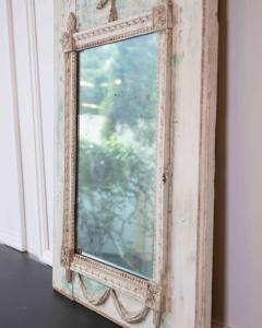 French 18th Century Louis XVI Carved Trumeau Mirror with Warrior Attributes - 4736947