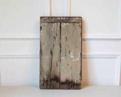 French 18th Century Louis XVI Carved Wood Panel with Gardener s Attributes - 4473855