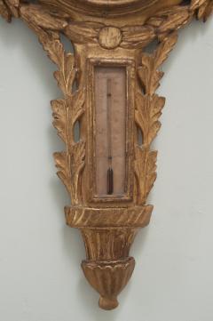 French 18th Century Louis XVI Gilt Barometer - 3485096